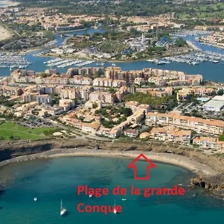 Apartment Cap D'agde 300m Plage Du Mole,vue Port,parking,lave Linge,piscine