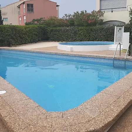Cap D'agde 300m Plage Du Mole,vue Port,parking,lave Linge,piscine Apartment Agde